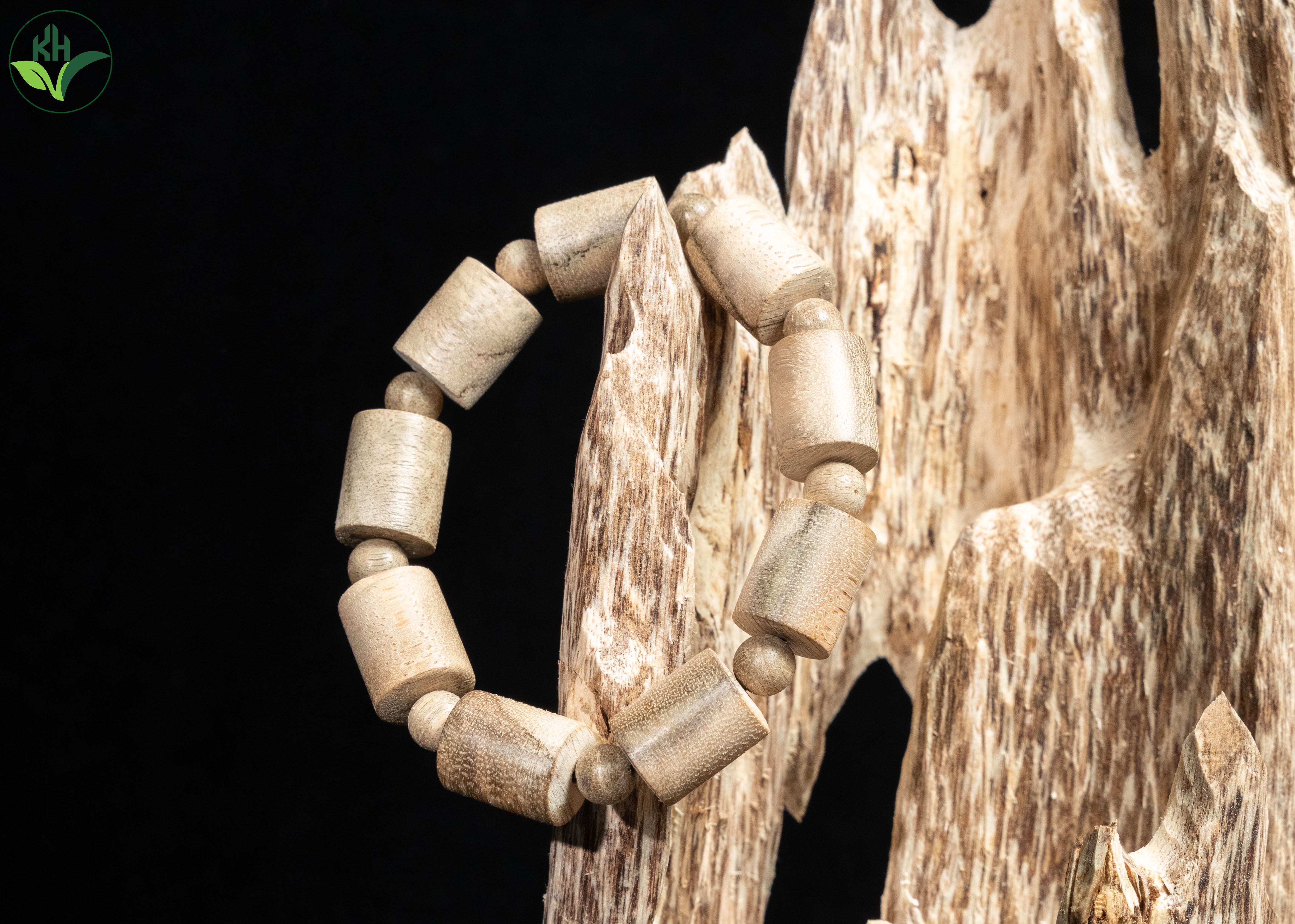 Vòng trầm trụ phối hạt (10li)